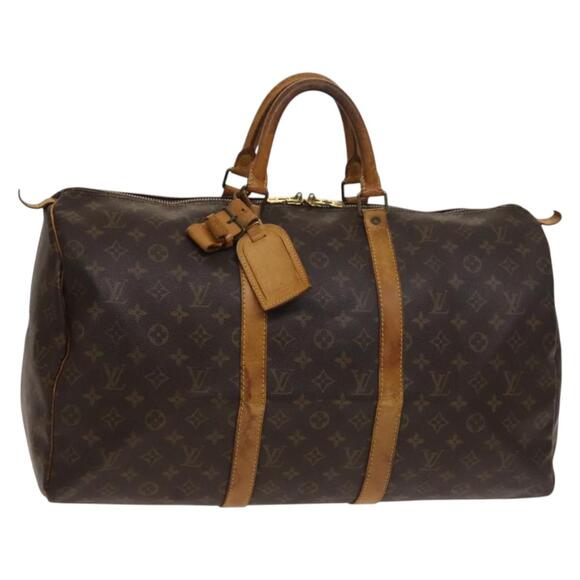 LOUIS VUITTON Monogram Keepall 50 Boston Bag M41426 - Picture 1 of 16
